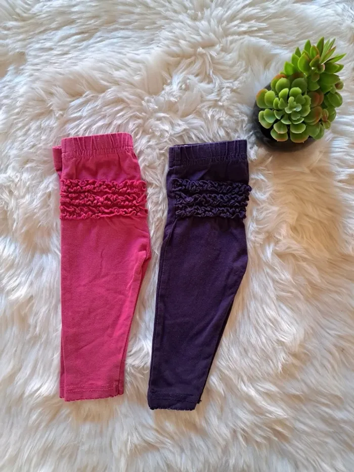 Lot de 2 leggings