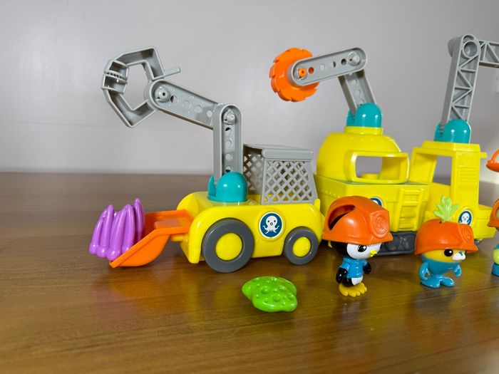 Octonauts Fisher Price ultimate octo repair véhicules de chantier octonautes avec figurines - photo numéro 4