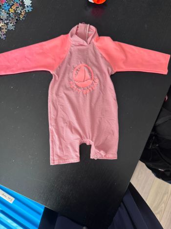 Combi anti uv petit bateau