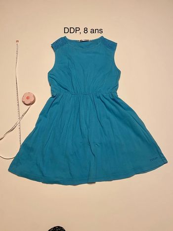 Robe bleue DDP 8 ans