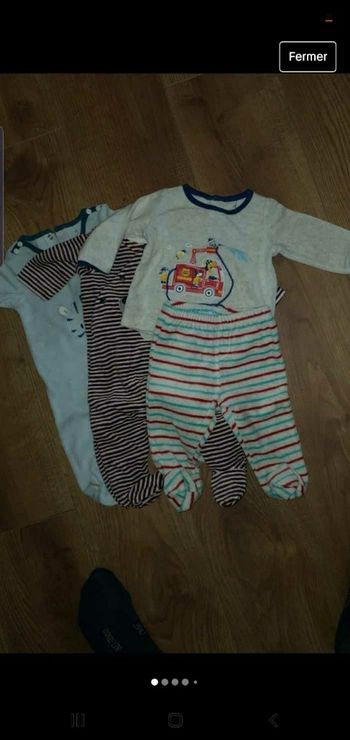 Lot pyjama 3 mois