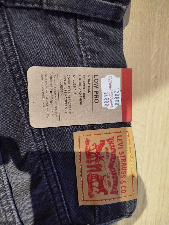 Levis low pro straight taille 29 neuf - photo numéro 4