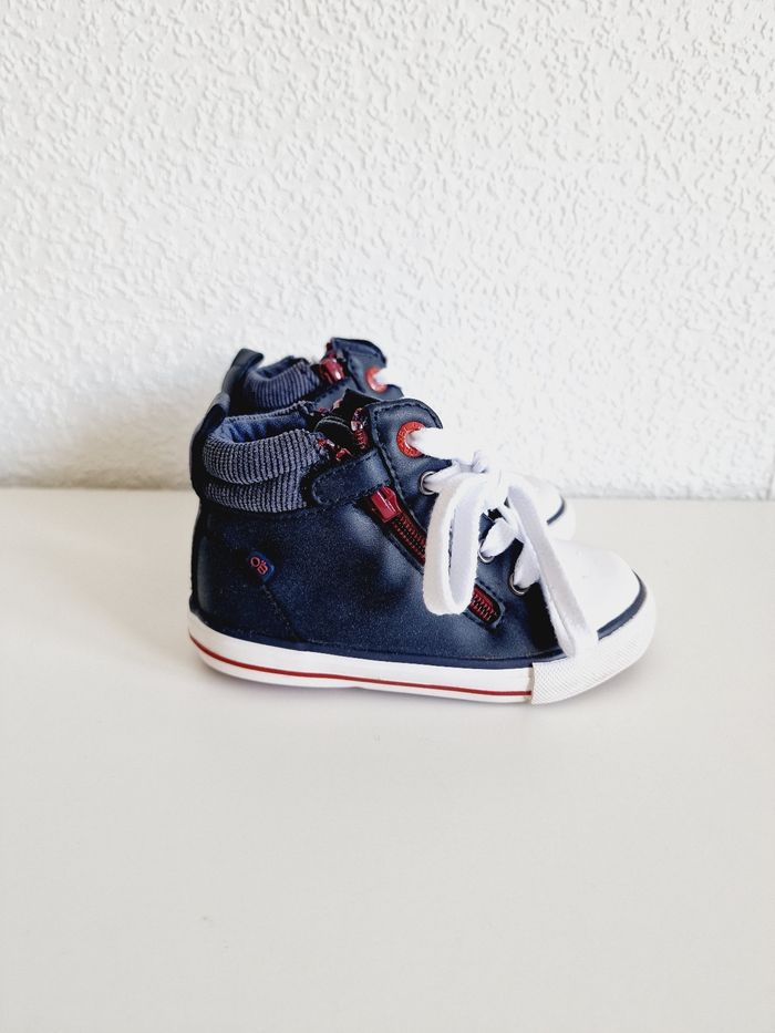 Obaïbi - Baskets hautes, fermeture zippée et lacets (23) - photo numéro 2