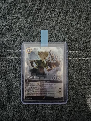 Carte lorcana la fée clochette enchantée chapitre 1