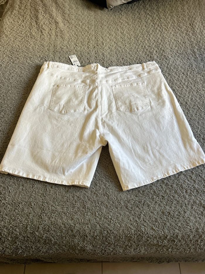 Bermuda blanc homme/femme 60 - photo numéro 4