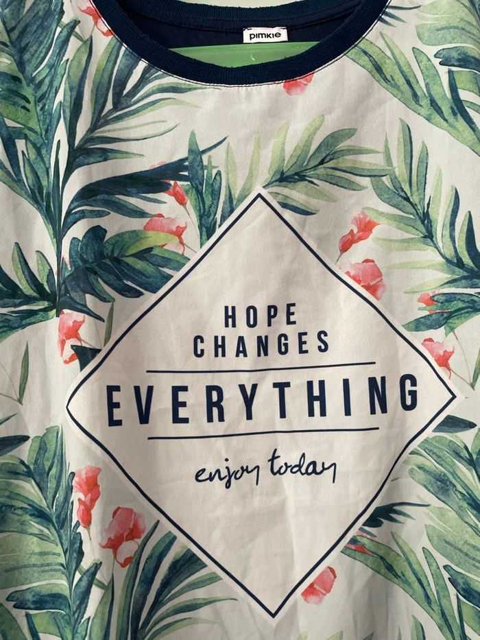 T-shirt bleu femme / Pimkie - photo numéro 2