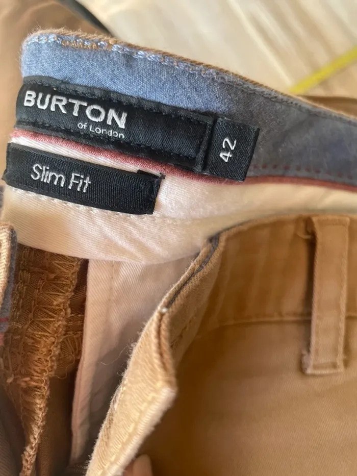 Pantalon chino Burton 42 - photo numéro 4