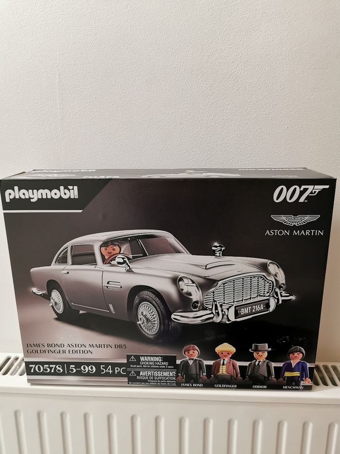 Playmobil aston martin 007