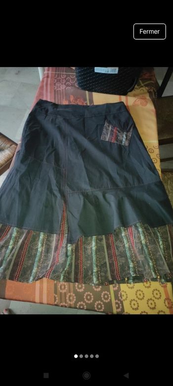 Très belle jupe femme f62