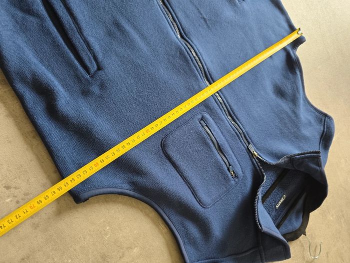 Gilet polaire sans manches Chaps bleu marine zippé avec poches taille XXL homme - photo numéro 8
