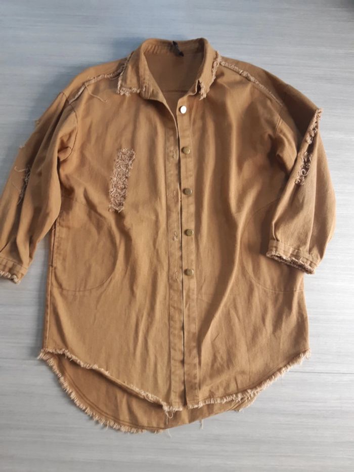 Veste chemise femme tigre taille M/L - photo numéro 5