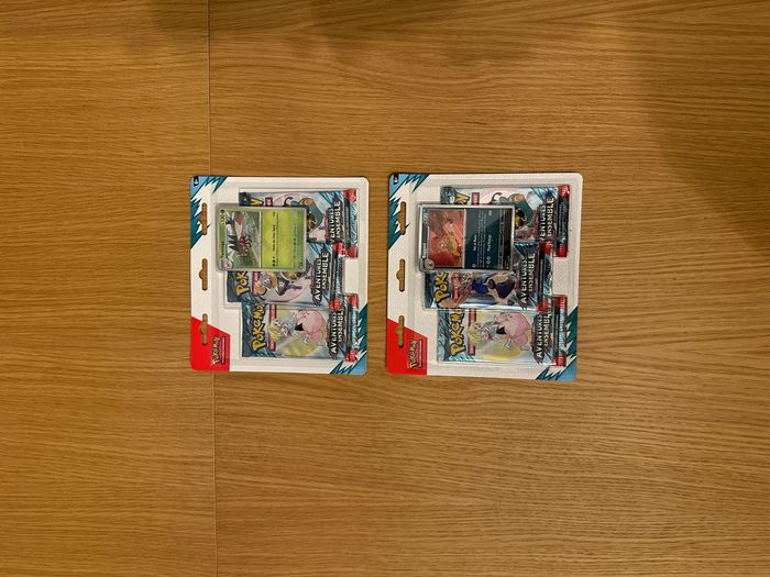 2 tripack aventure ensemble Pokémon EV 9