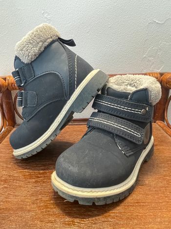 Chaussures chaudes Charlie and Friends bleu et gris pointure 24