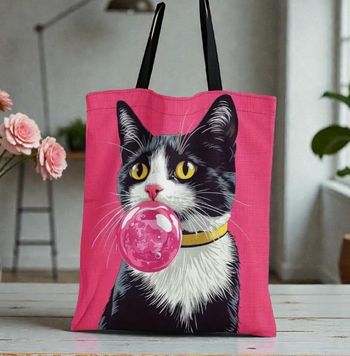 Sac fourre-tout chat
