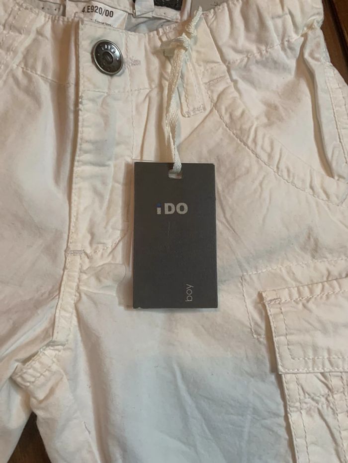 Pantacourt blanc neuf - photo numéro 3