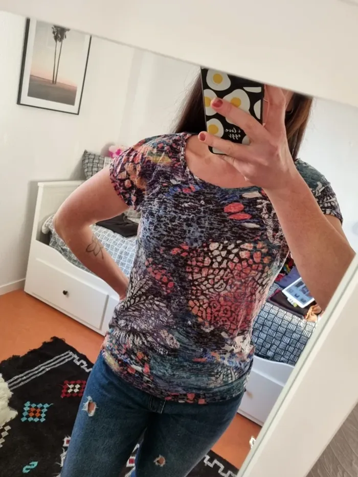 Tee shirt coloré Mim - photo numéro 3