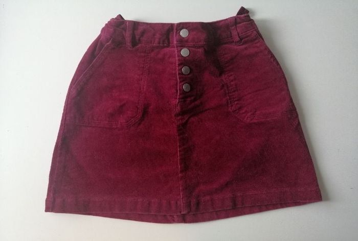 Jupe bordeaux