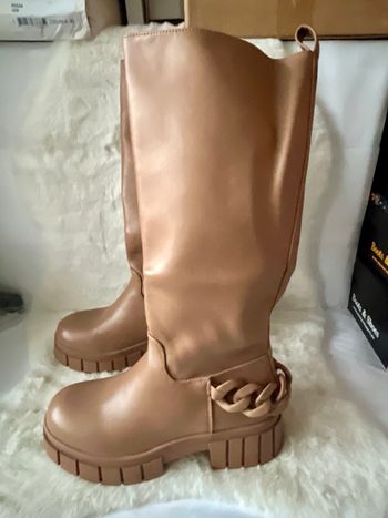Bottes camel pointure 39  neuves