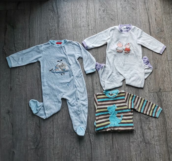 Lot de 3 pyjamas