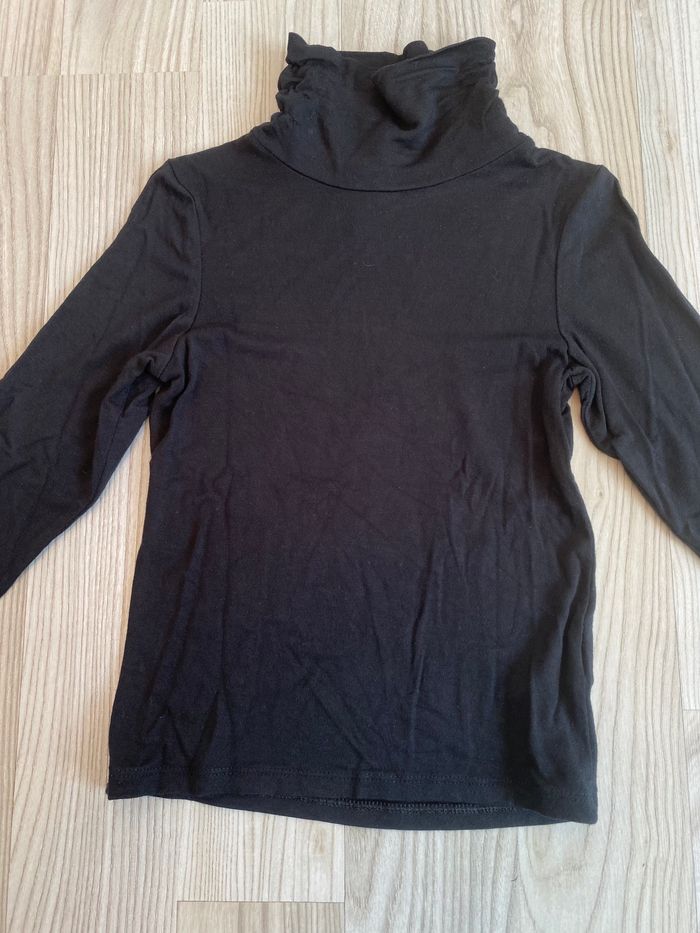 Col roulé noir étoiles orchestra 6 ans - photo numéro 4