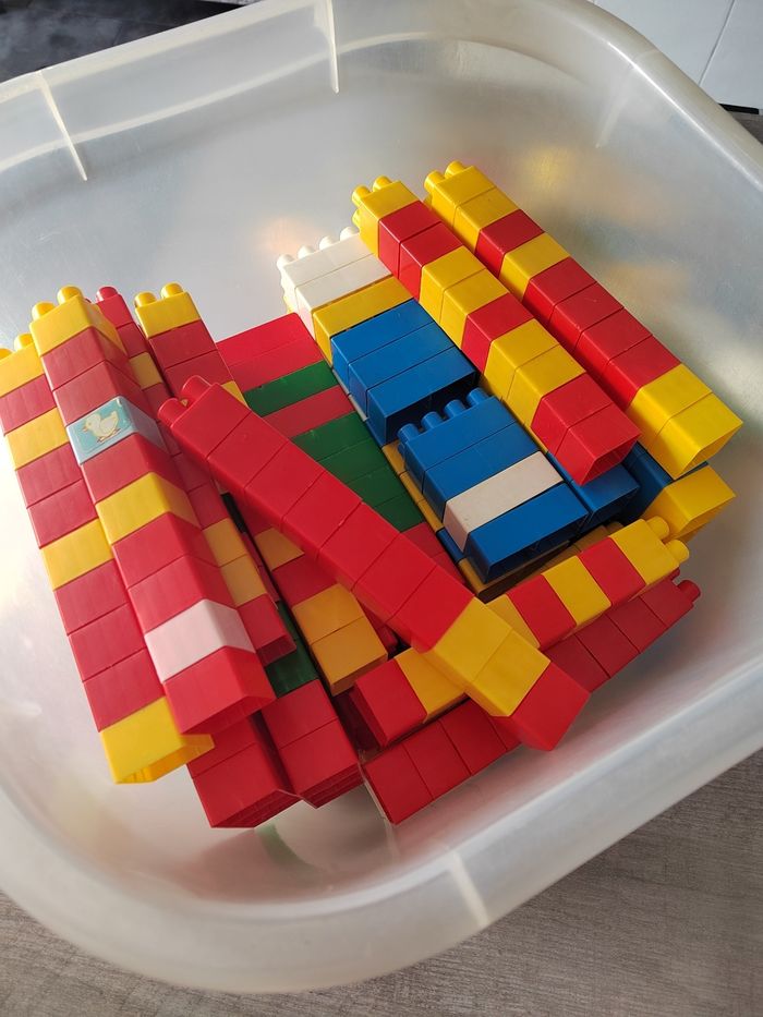 Gros lot maxi abrick meli mélo 18 mois - brique de construction premier age - photo numéro 6