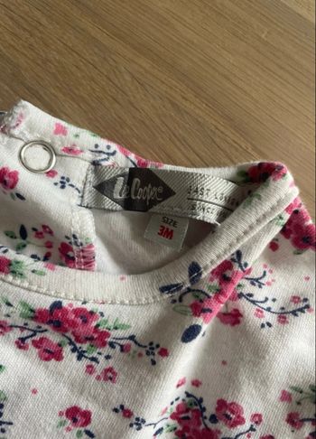 T-shirt haut manches longues fille 3 mois
