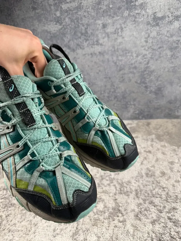 Asics HS4-S Gel Sonoma 15-50 x Kiko Kostadinov Gore-Tex - Blue & Green & Black - photo numéro 14