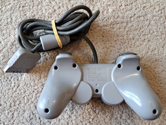 🎮 Manette officielle DualShock grise Sony PlayStation 1 PS1 - photo numéro 8