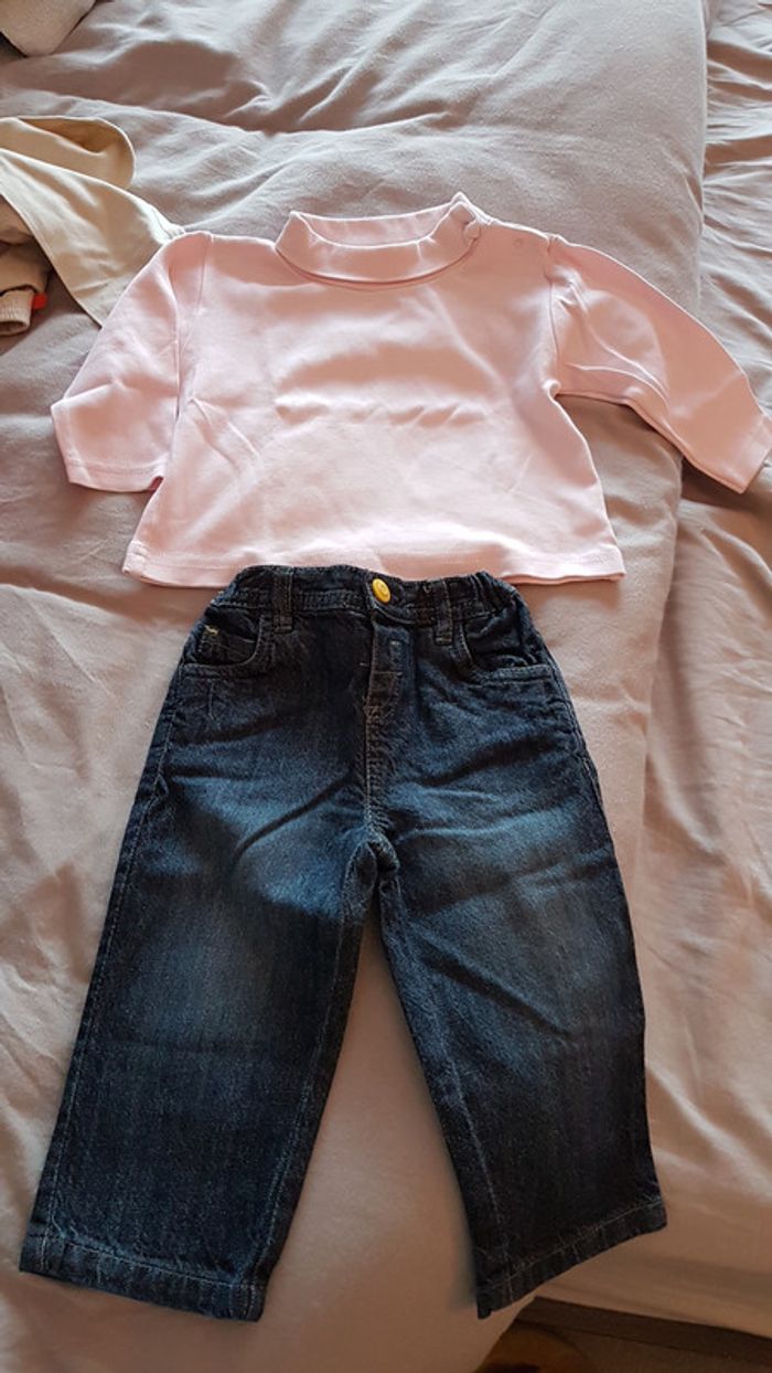 Ensemble 12 mois fille