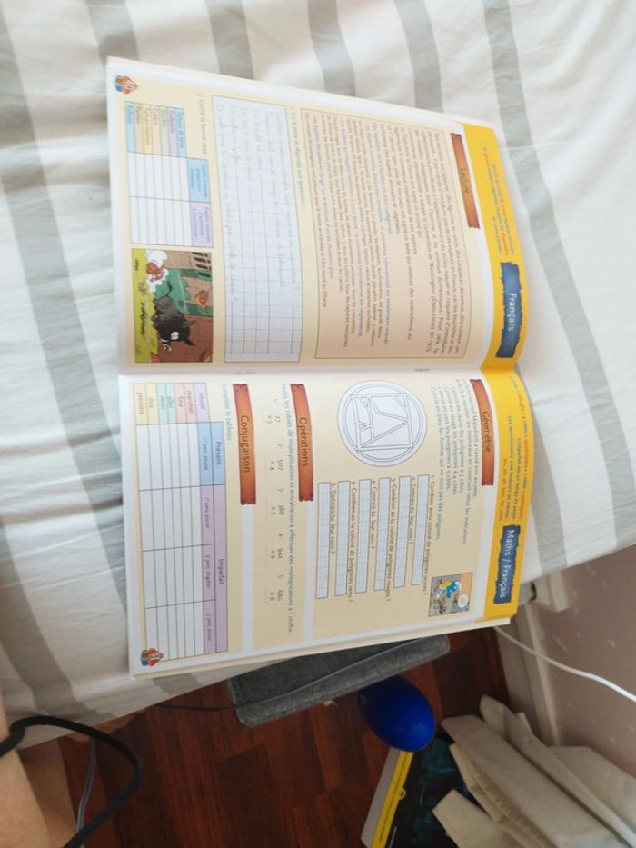 Cahier de vacances les Schtroumpfs du ce 2 au CM1 - photo numéro 3