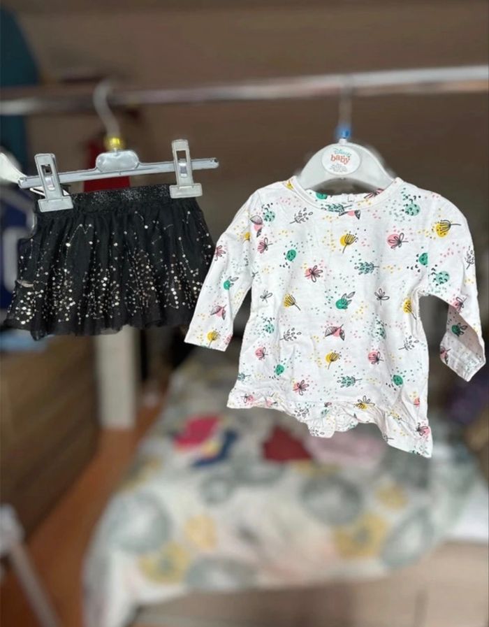 Lot de 10 vêtements bebe fille – 6 mois - photo numéro 7