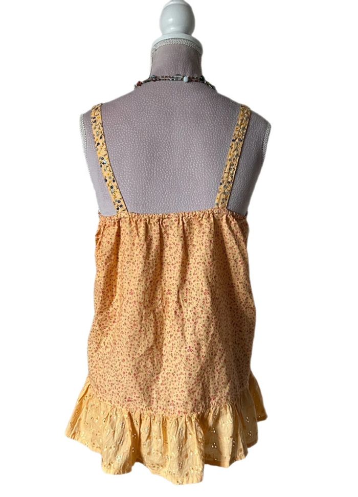 🌞🌿Top boho chic et lumineux brodé made in India Summer fairy soul hippie top🌿🌞 - photo numéro 9