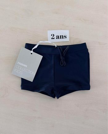 Maillot de bain bébé bleu garçon 2 ans 86 cm - neuf
