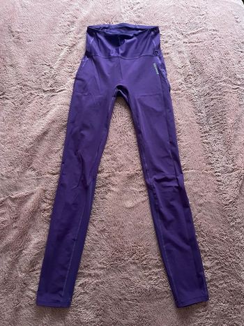 Legging de sport domyos violet