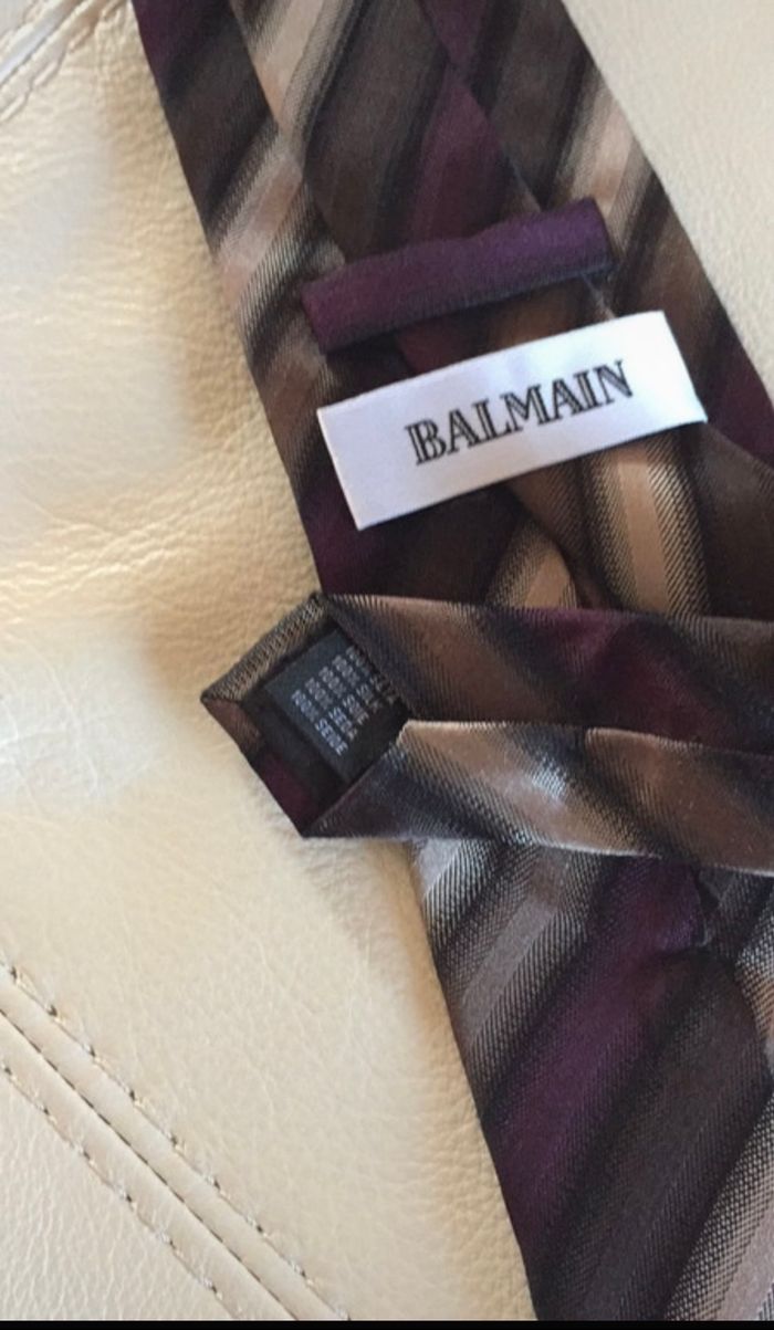 Cravate ( Balmain) - photo numéro 2