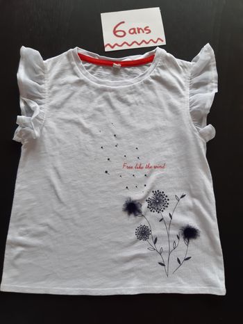 Tee-shirt manches en voile 6ans