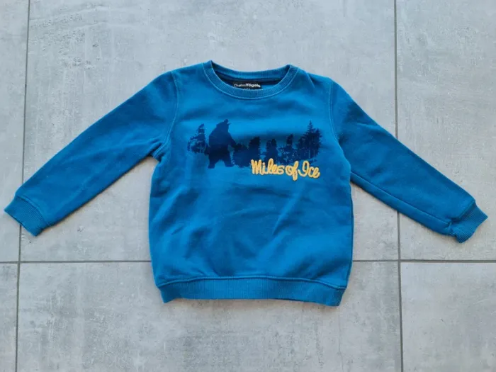 Pull molletonné 2/3 ans