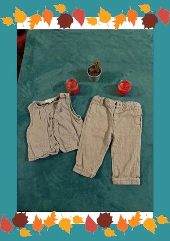 Ensemble obaibi taille 12 mois