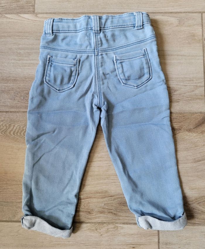 Ensemble pull marinière et jeans taille 18 mois - photo numéro 7