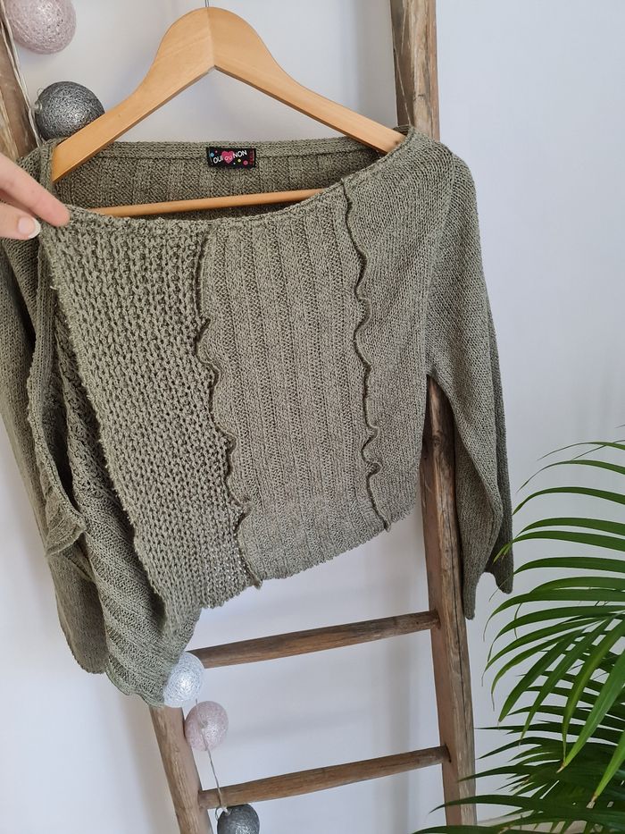 Gilet cardigan taille 38 M - photo numéro 4