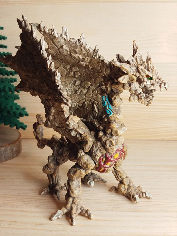 PAPO dragon de pierre Figurine animal imaginaire - photo numéro 2