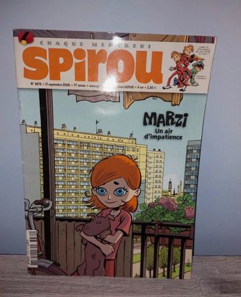 Bande dessinée magazine Spirou