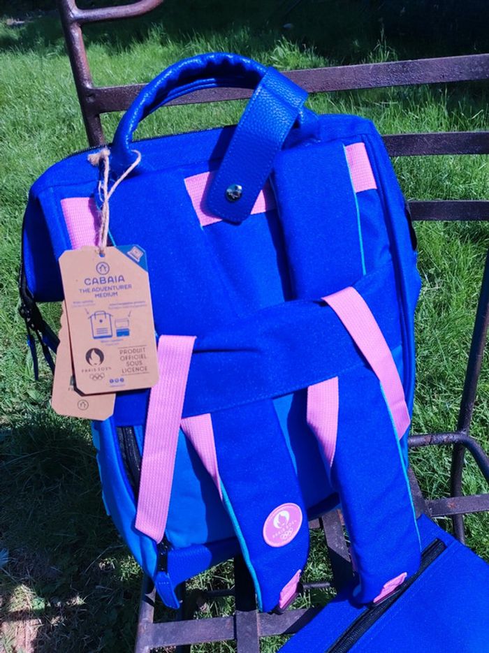 Sac à dos Adventurer Cabaïa Perpignan JO Paris 2024 - photo numéro 2