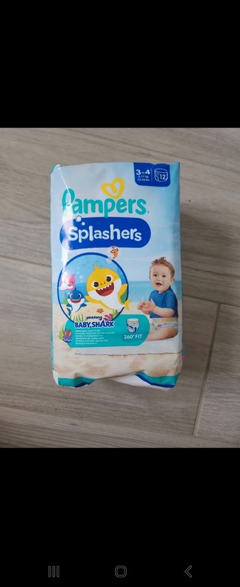 Pampers splashers