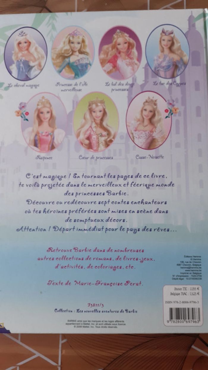 Livre Barbie princesses - photo numéro 2