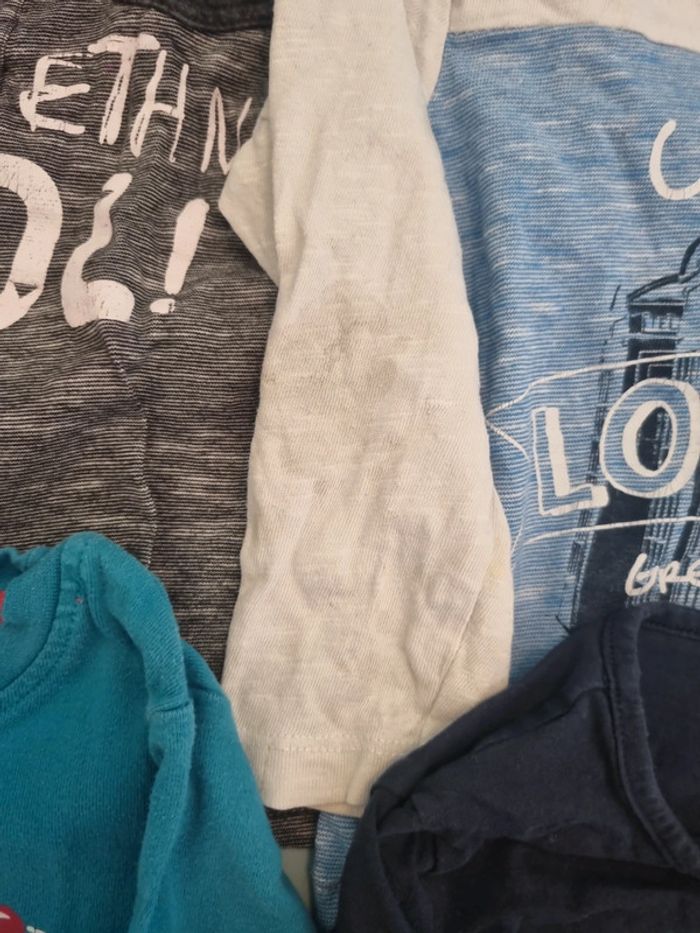 Lot t-shirts manches longues - photo numéro 2