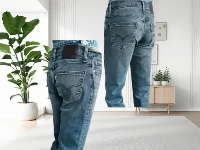 Jean Levis Strauss 511 ,coupe slim ,taille basse ,stretch - photo numéro 4