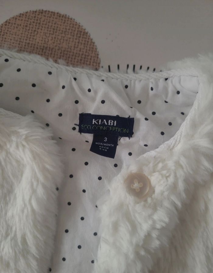 Gilet sans manche moumoute - photo numéro 2