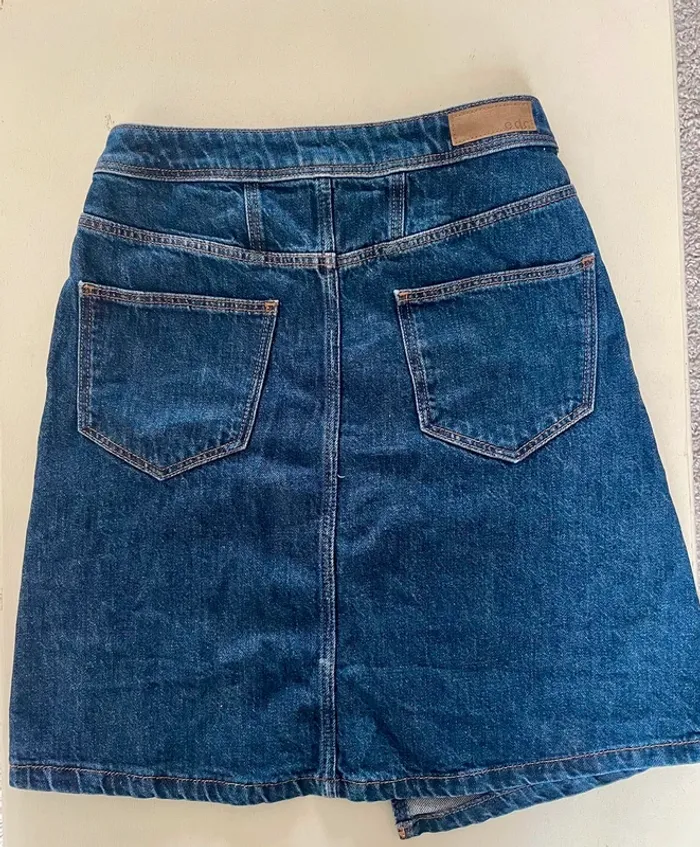 Jupe portefeuille jean bleu EDC - photo numéro 2