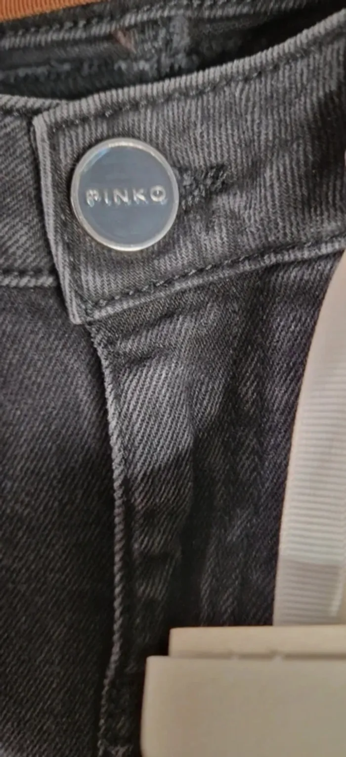 Magnifique jeans Pinko bi color sequins neuf avec étiquette - photo numéro 8